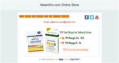 Desktop Screenshot of aileenwo.com